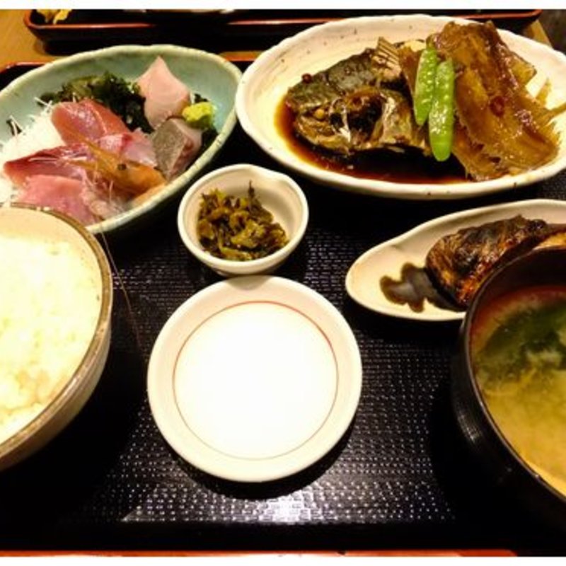 七尾の煮魚定食(魚菜屋 )