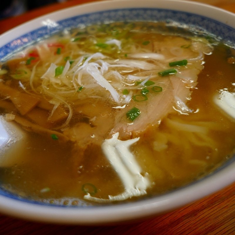 白のラーメン(二代目おやじの店 昌)