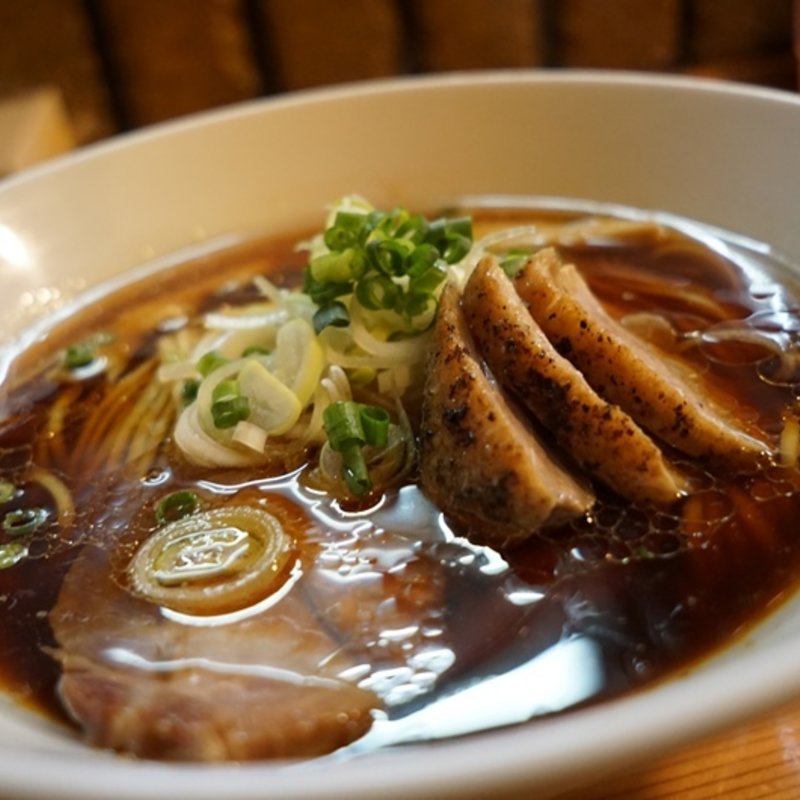 鴨中華そば(はりけんらーめん南店)