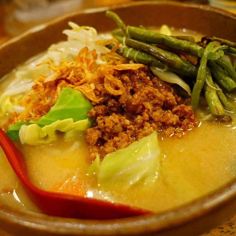 信州味噌野菜らーめん(麺場 田所商店 行徳店)