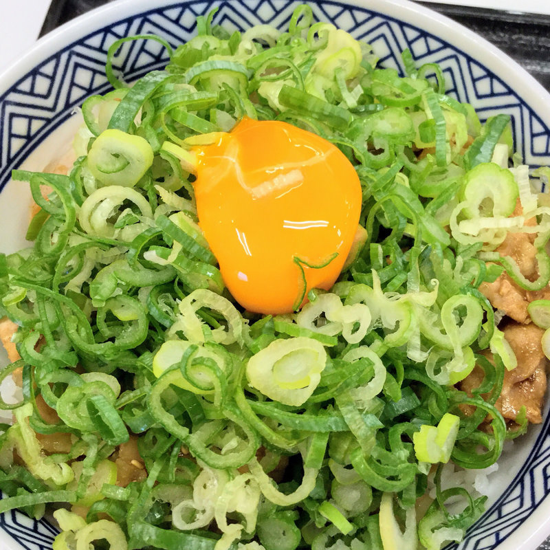 豚ねぎ玉丼(吉野家 市役所通り蒲郡店)