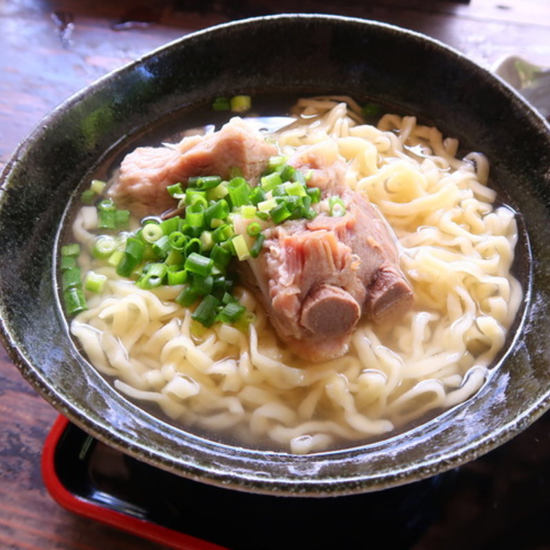 ソーキそば(琉球茶房あしびうなぁ )