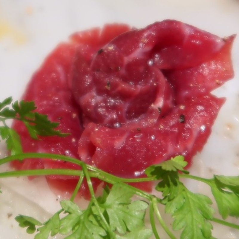 牛生ハム(裏天王寺 肉寿司)