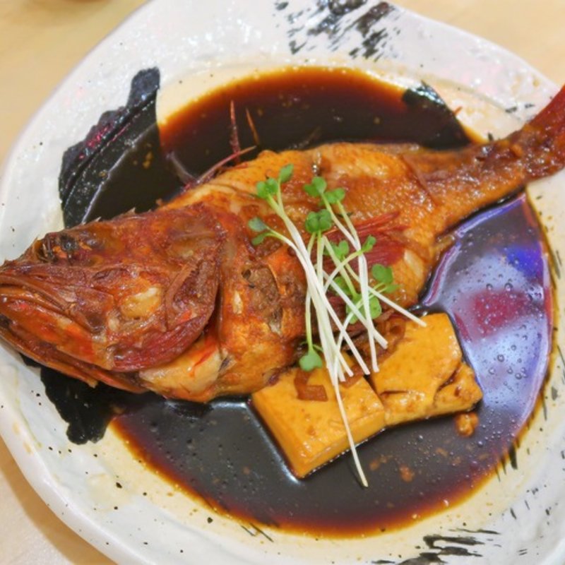 北海道キンキ煮つけ(マル長鮮魚店)