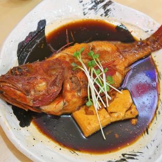 北海道キンキ煮つけ(マル長鮮魚店)