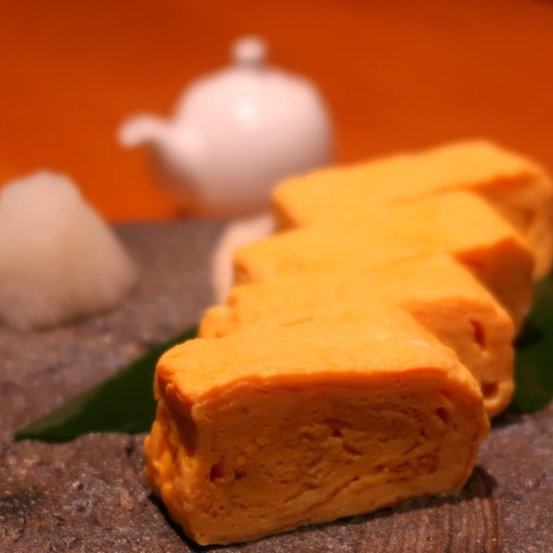 濃厚地卵の玉子焼き(串焼&Wine KURUMA 福島店)