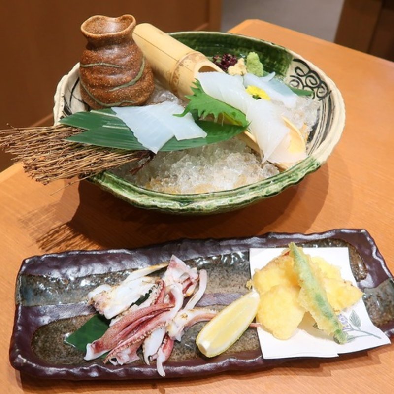 呼子の烏賊づくし(権之介 梅田 （ごんのすけ）)