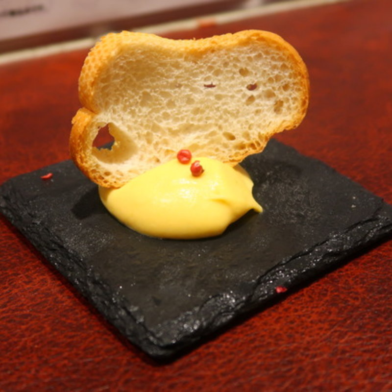 かぼちゃのムース(宇宙と描いてSAKABAとよむ)