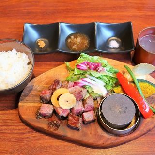 黒毛和牛ステーキランチ(梅田肉料理 きゅうろく)