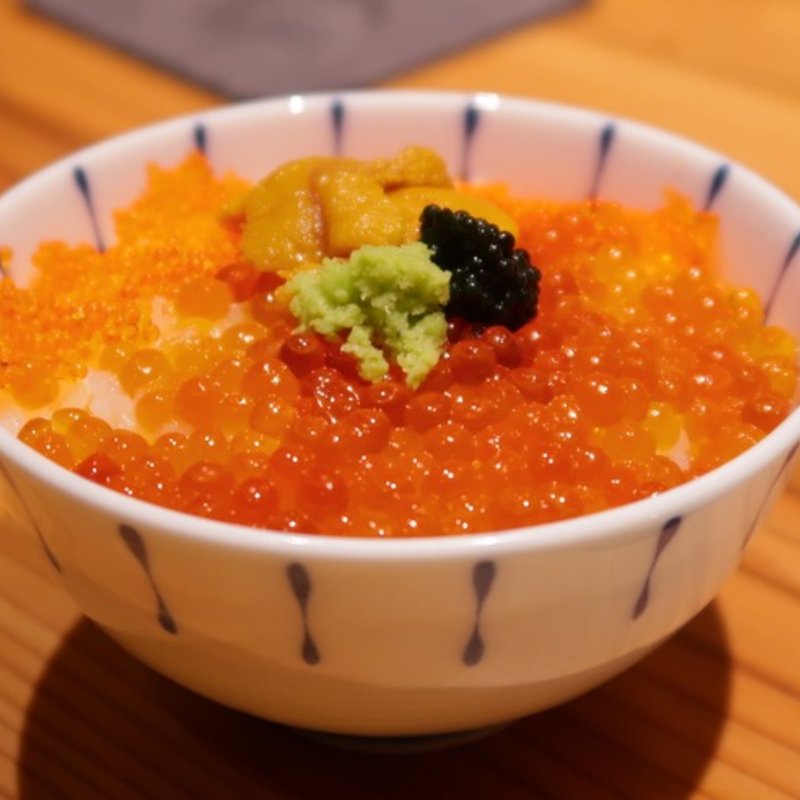 魚卵祭り　佐藤のたまごかけご飯(炉端の佐藤 大阪難波店)