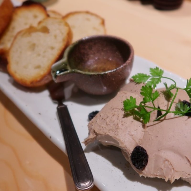 自家製白レバームース(難波 鳥幸)