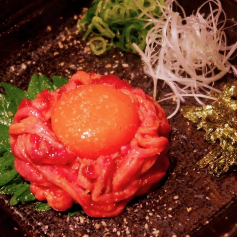 タンユッケ(焼肉ホルモン にくろう 京橋店)