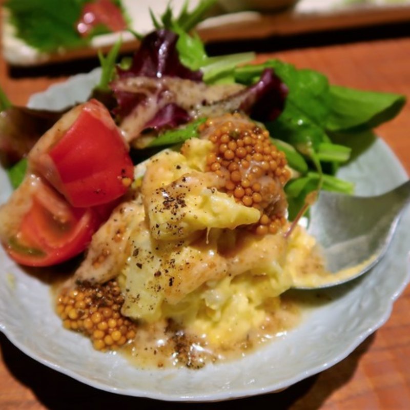 三種の芋のポテトサラダ(永来権)