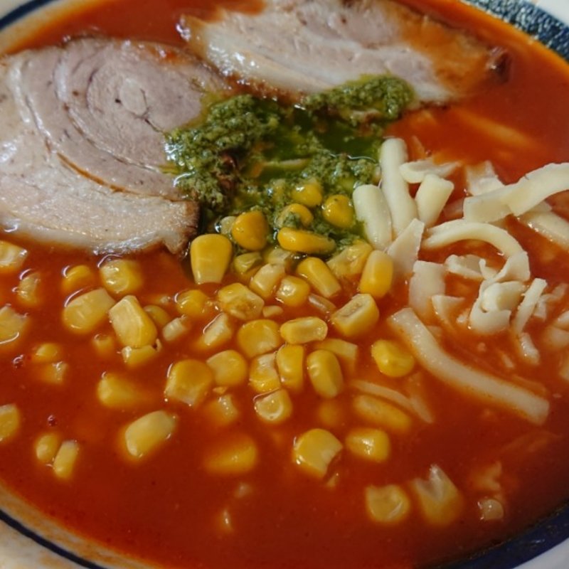 濃厚トマトラーメン(ラーメンつり吉 小千谷店 )