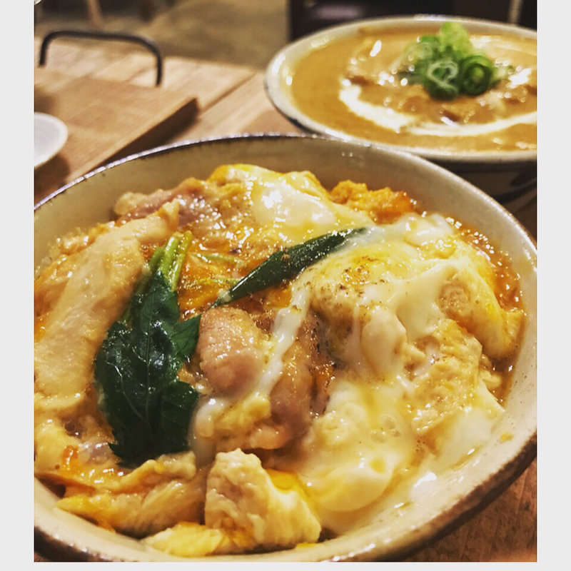 親子丼 カレーうどんミニセット(サンスーシィ（SANS SOUCI）)