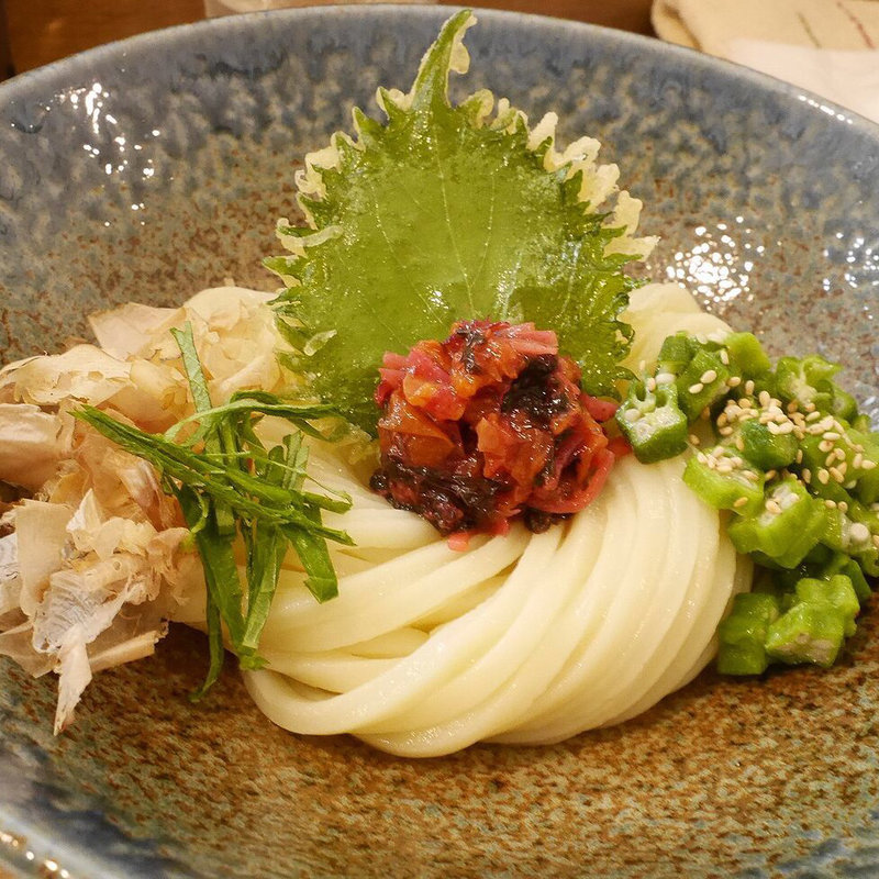梅しょうがぶっかけ(うどんan  )