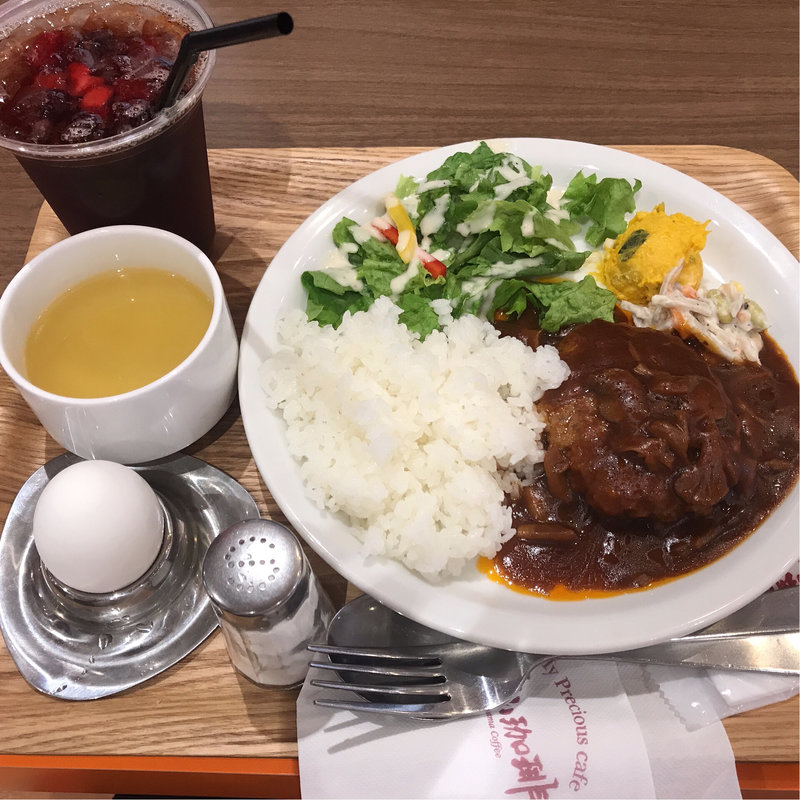 日替わりハンバーグ(Dr.Cafe 本店 ドクターカフェ)