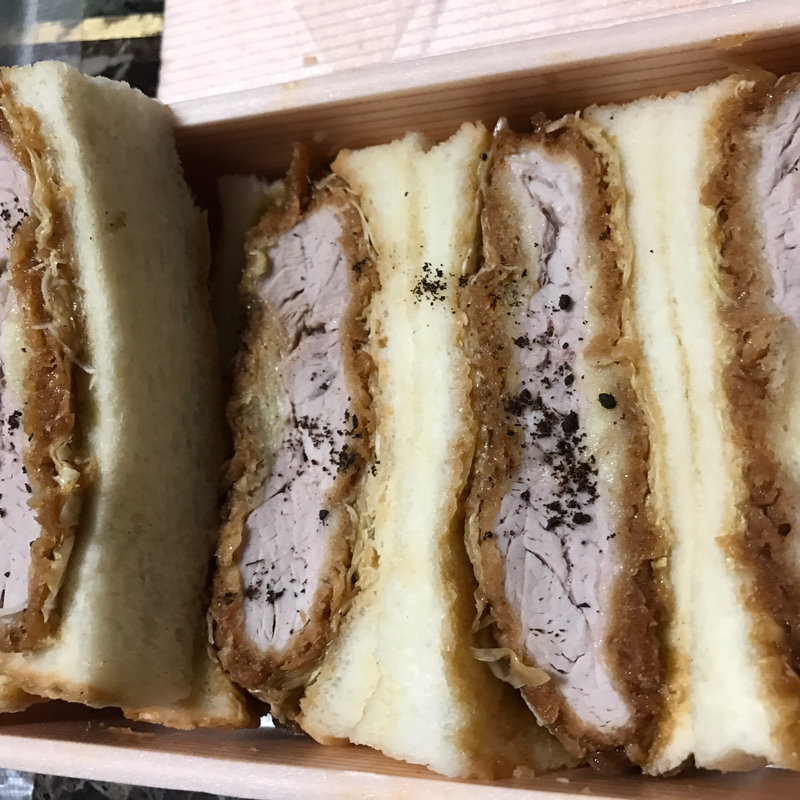 ヒレカツサンド(名代とんかつ かつくら 三条本店 （なだいとんかつ かつくら）)