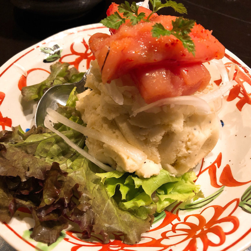 明太ポテトサラダ(九州居酒屋 奏)