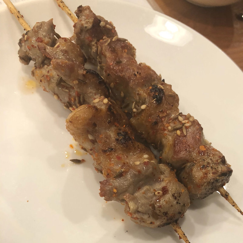ラム串(羊香味坊)