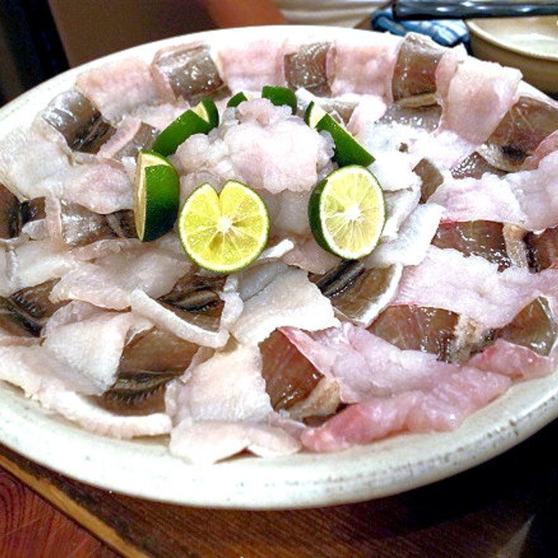 鱧すき鍋(讃岐うどん 蔵之介 （くらのすけ）)