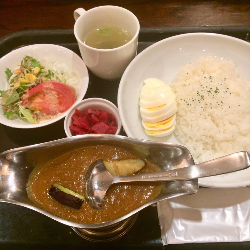 茄子と挽肉のスパイシーカレー(エスペリア （Dining Cafe Esperia）)