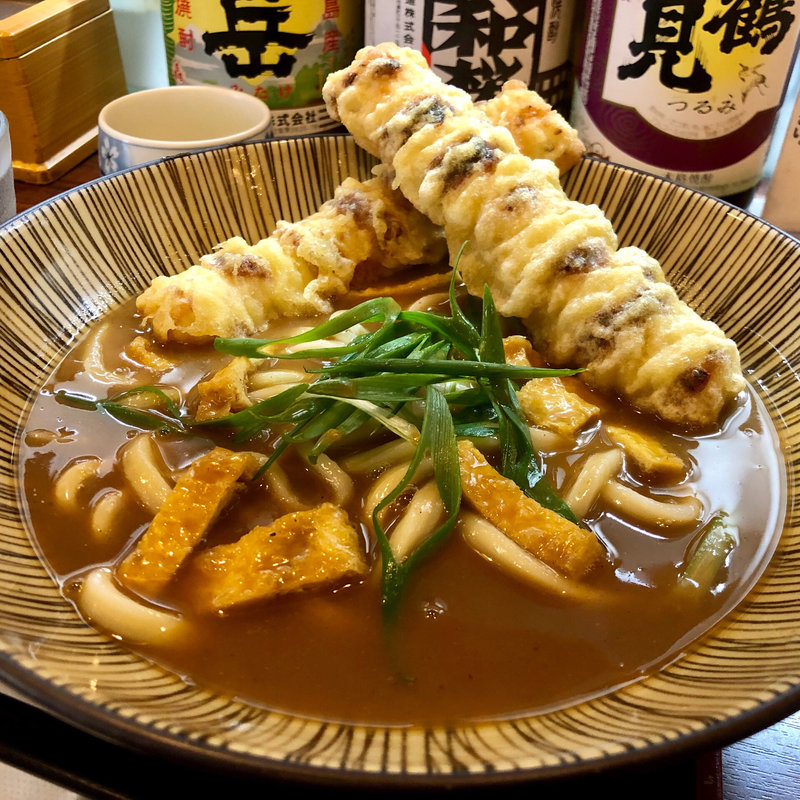チク天カレーうどん(うどん 蔵十 （くらじゅう）)