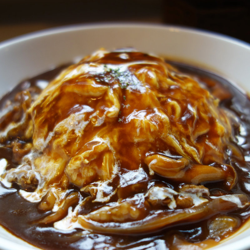 ハッシュドビーフオムライス(ASAKOめし)