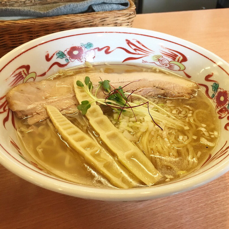 塩の一押しセット(中華そば 呵呵 （かか）)