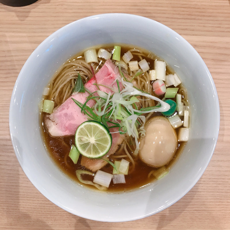 味玉京鴨出汁そば(Handicraft Works)