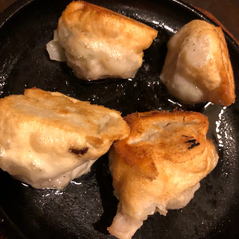 自家製もつ餃子 4個(旬味旬菜 大和)