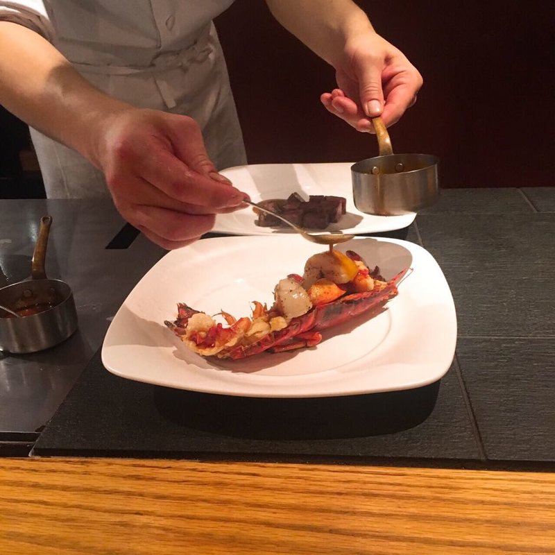 オマール海老のグリル(イトウ ダイニング バイ ノブ （ITHO DINING by NOBU）)