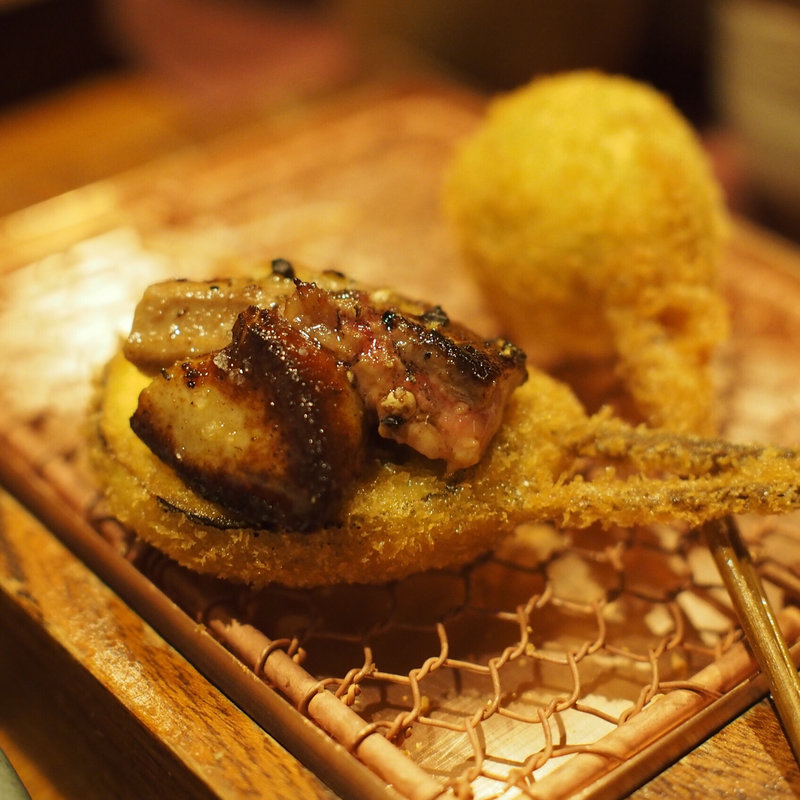 茄子 フォアグラのせ(あーぼん)