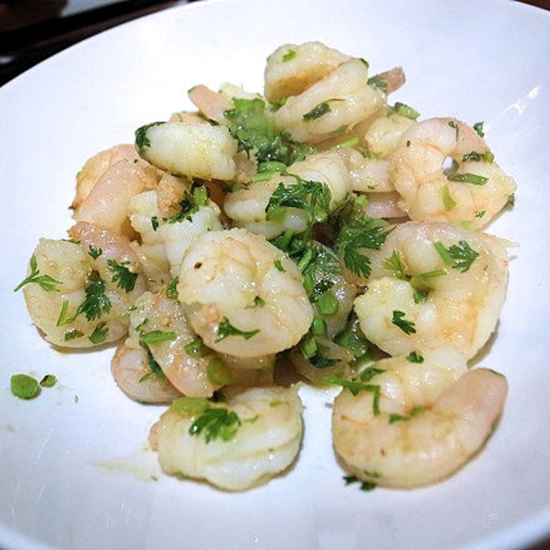 芝海老の中華風塩炒め(蜃気楼)