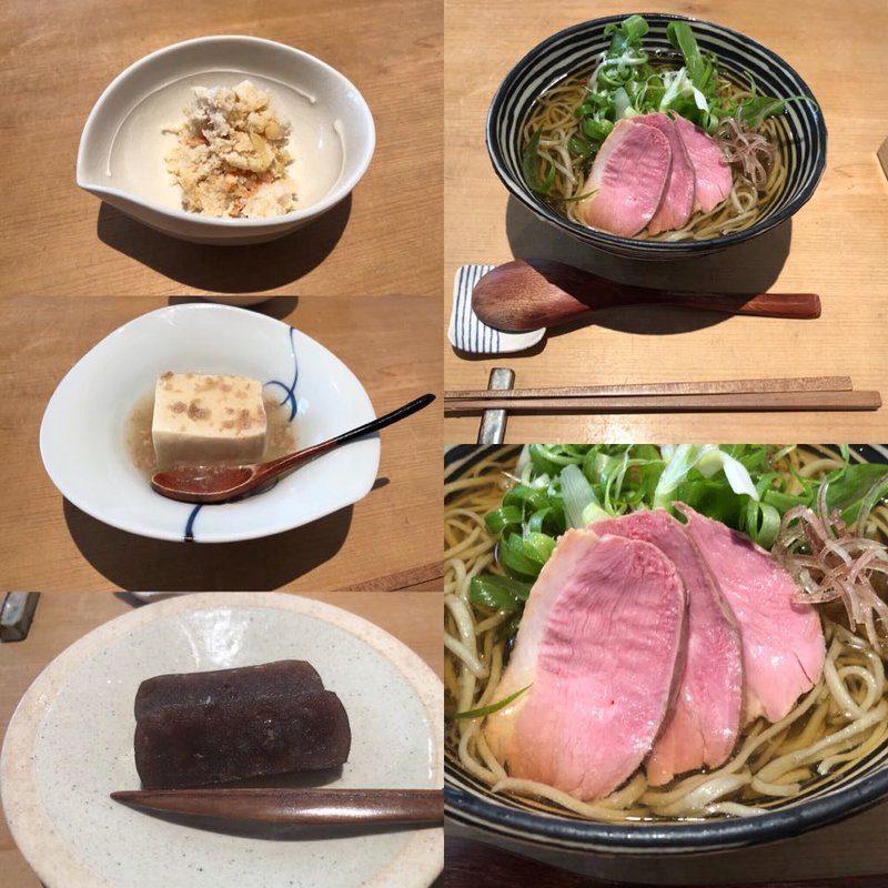 昼いろ(鴨ロースと九条葱の冷やがけ)(もりいろ )