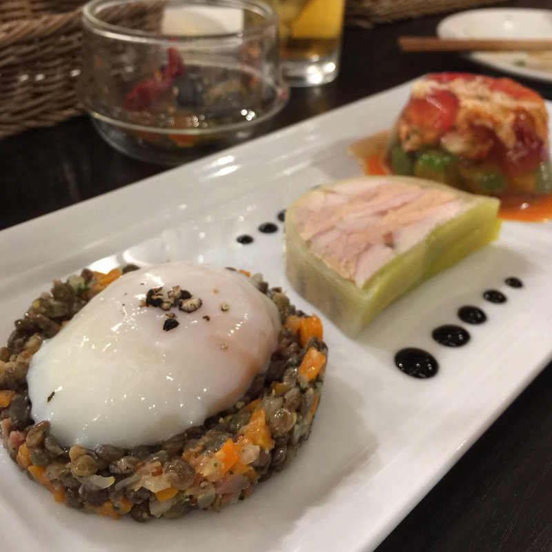 前菜3種盛り合わせ(俺のフレンチ 人形町)