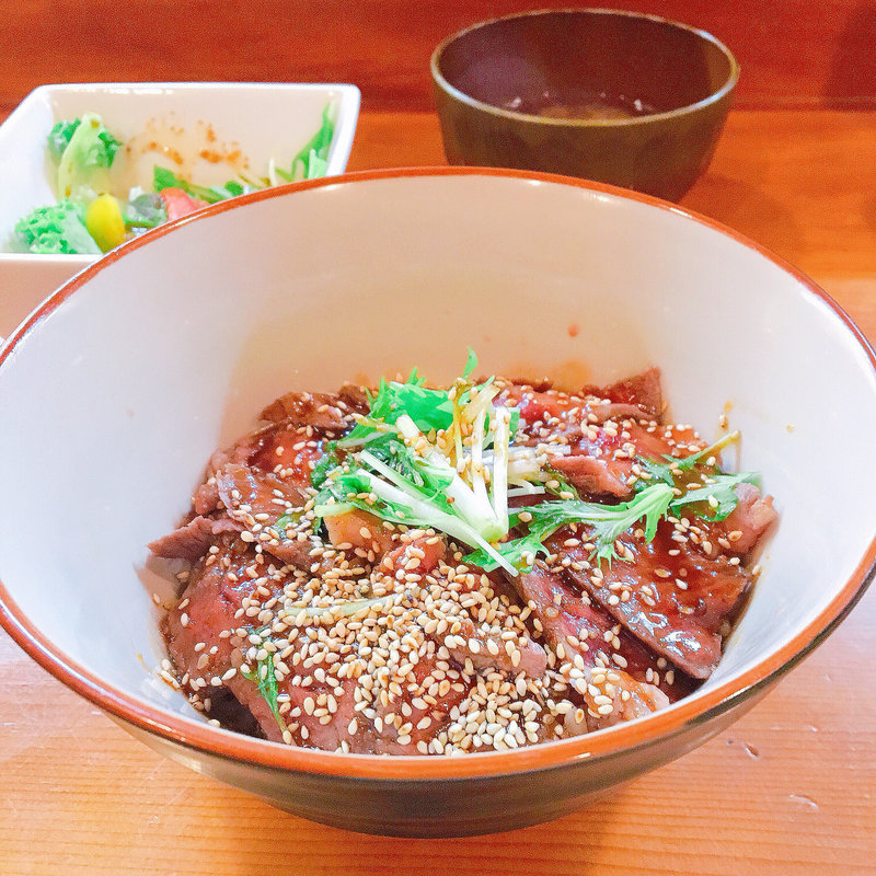 ステーキ丼ランチ(酒破離 （シュハリ）)