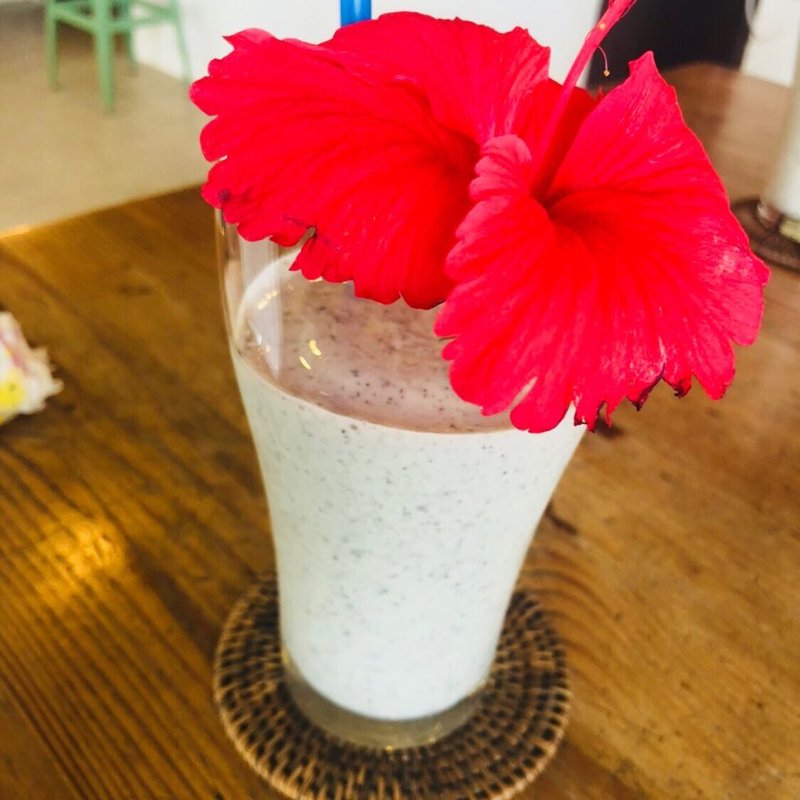 黒ごまバナナミルクスムージー(島茶家 ヤッカヤッカ )