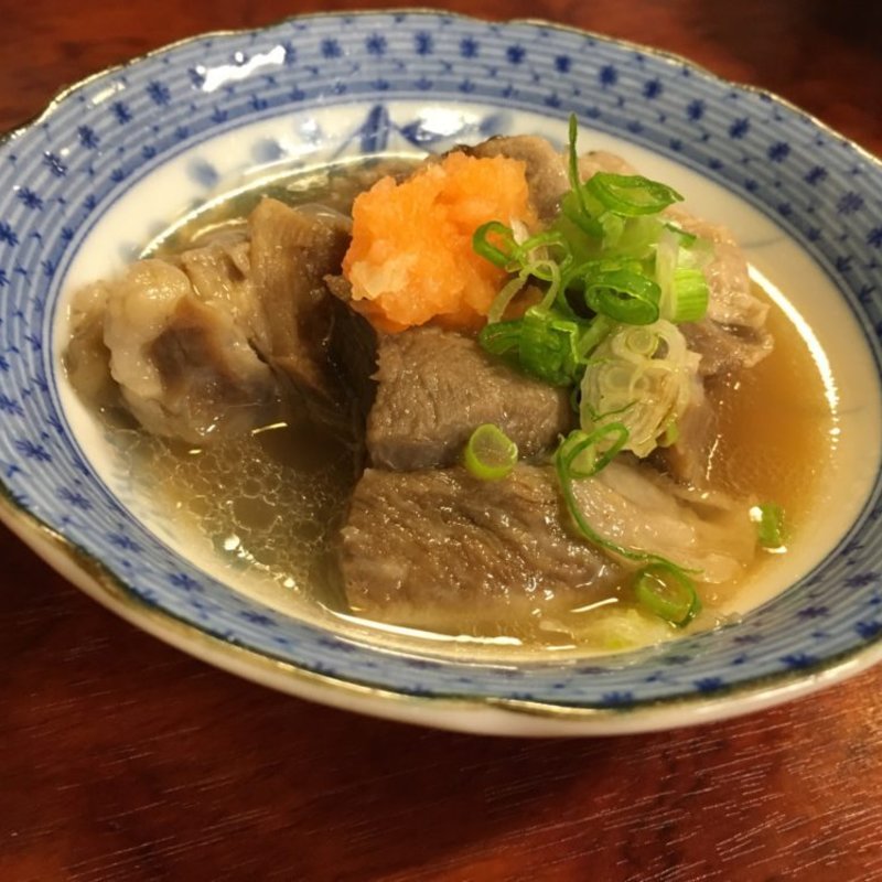牛すじの煮込み(割烹・小料理　輝石)