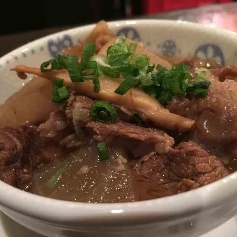 牛すじと大根の煮込み(ちょこっとBar)