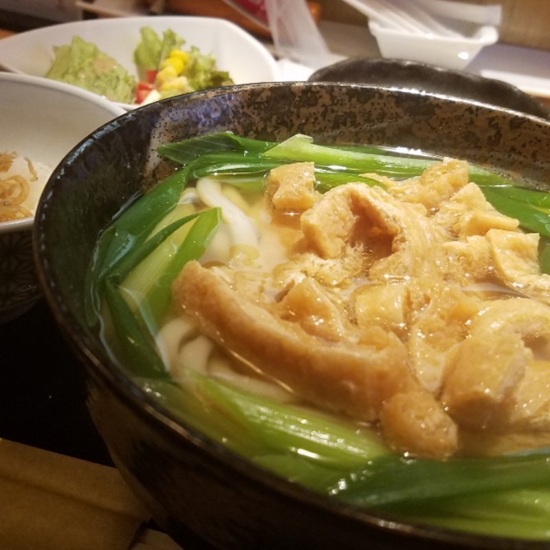 京のきつねうどんセット (京うどん きつね庵)