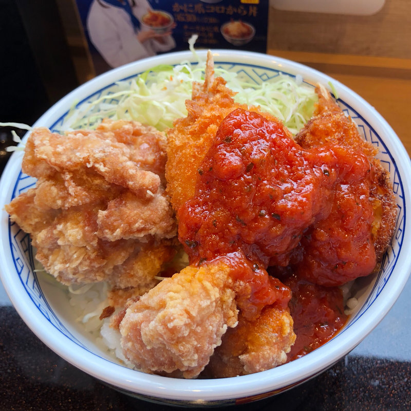 かに爪コロから丼 (並)(吉野家 臨海二色の浜店)