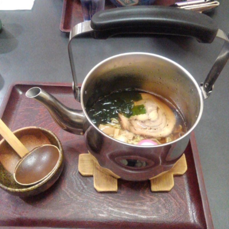 やかんラーメン(とんかつレストランてつ兵衛 金成店 （テツベエ）)