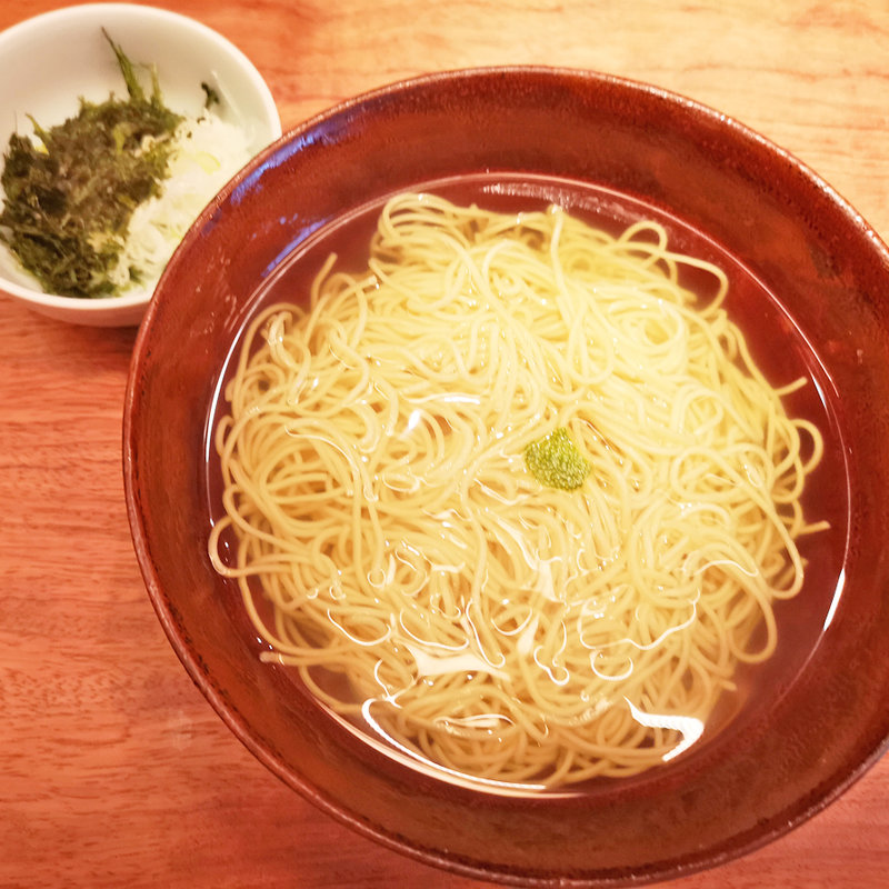 澄まし麺(澄まし処 お料理 ふくぼく 割烹料理)