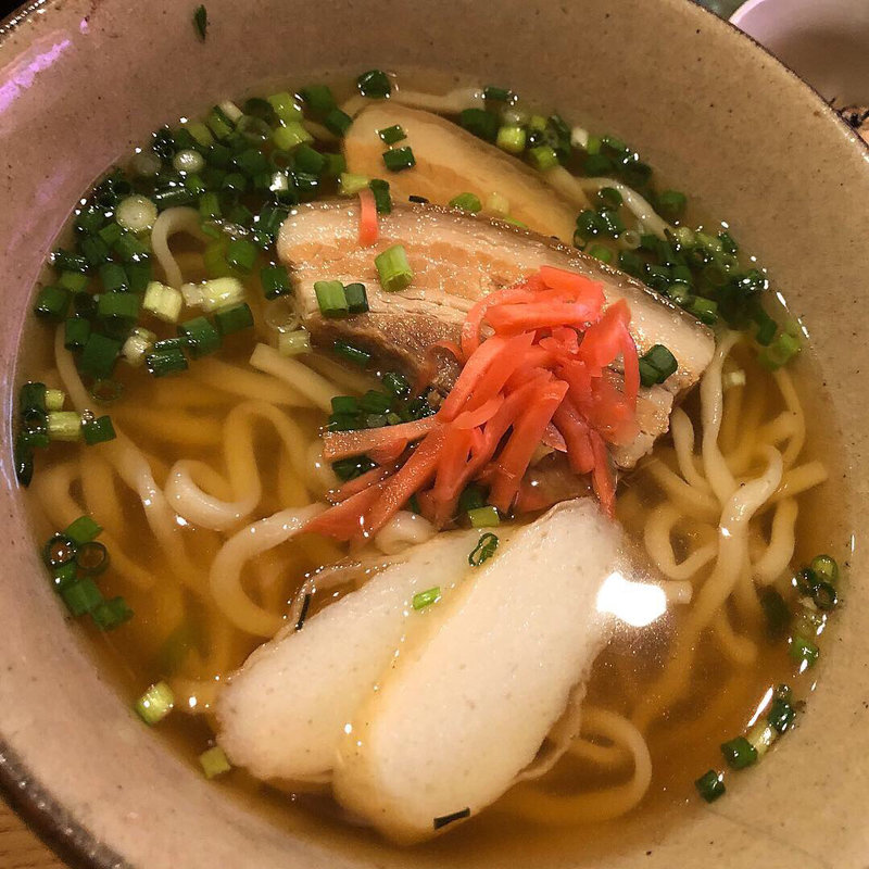 そばとじゅーしーセット(沖縄ダイニング島のれん)