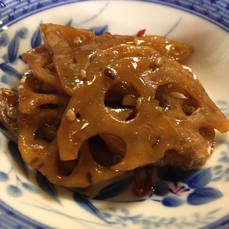 レンコンのきんぴら(割烹・小料理　輝石)