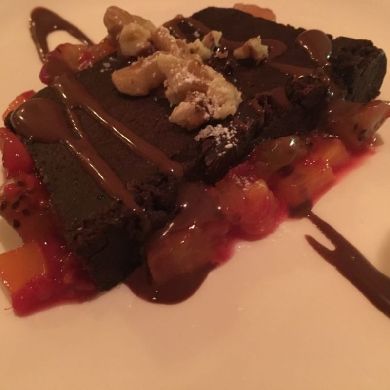 濃厚なチョコレートのテリーヌ(ソムパテ )