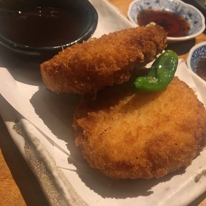 カニクリームコロッケ(道玄坂　漁)