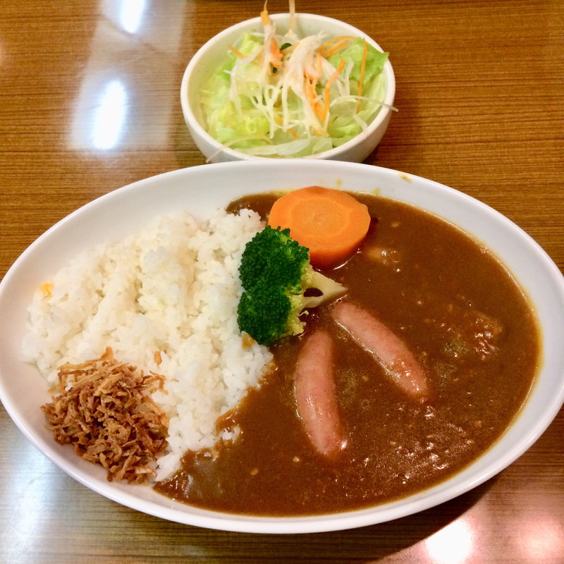 日替り・チキンとソーセージのカレー(サロン クリスティ)