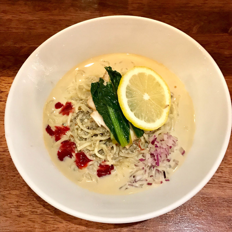 限定 冷しカニラーメン(海老丸らーめん)